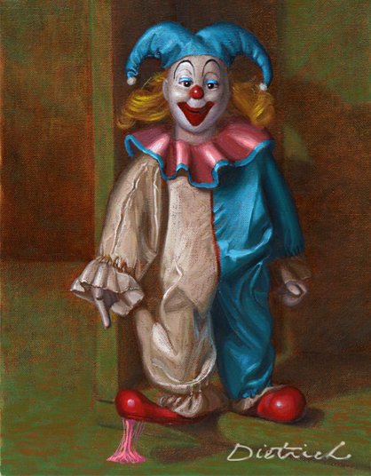 Clown Steps in Chewing Gum by David John Dietrich