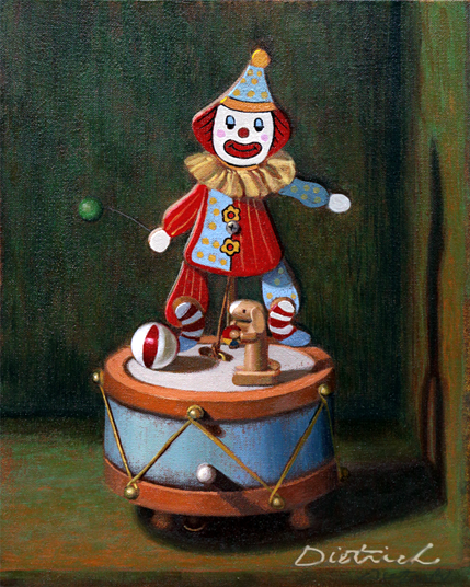 Dancing Clown by David John Dietrich