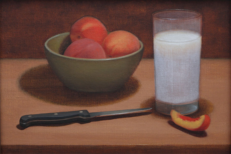 Peaches and Cream painting by David John Dietrich art