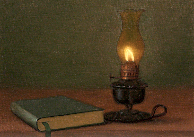 Reading Lamp by David John Dietrich art