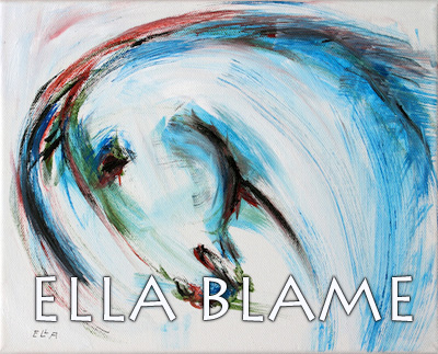 Ella Blame Horse Head Painting