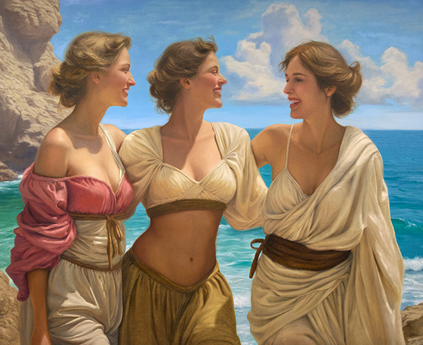 Jesus Christ on the Cross Painting